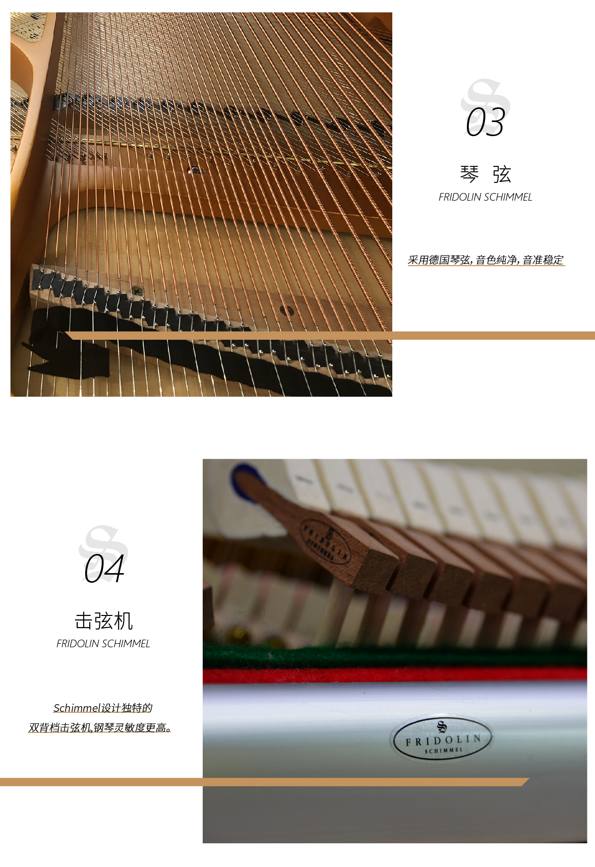 舒密尔Fridolin 钢琴F156T 图片